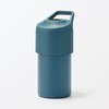 MUJI Cold-Keeping Bottle Holder for 500-650 ml Plastic Bottles, Dark