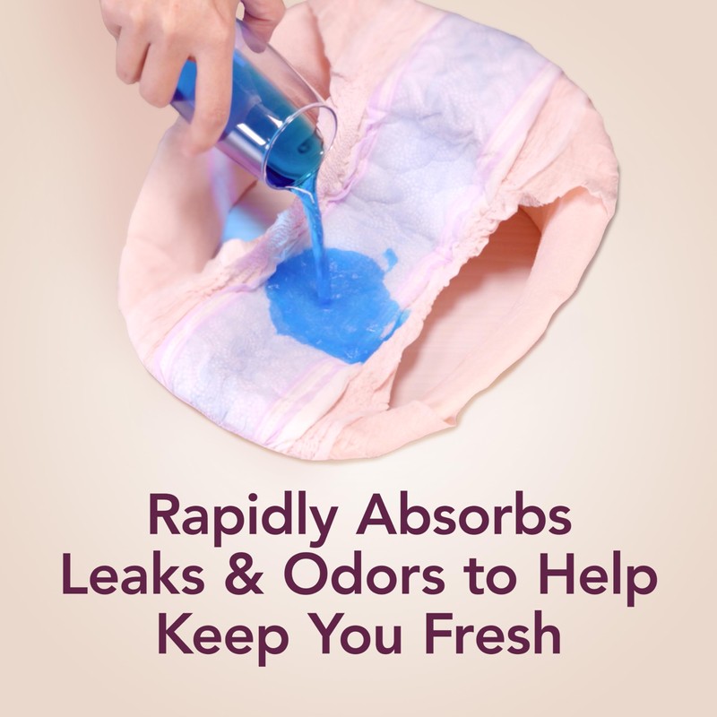 Depend Silhouette Adult Diapers, Incontinence & Postpartum Bladder Leak Underwear