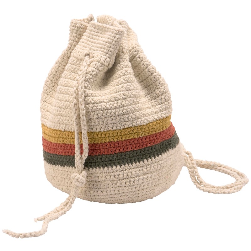 Primitives by Kathy Drawstring Bag - Boho Stripe