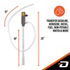 DeWay Battery-Powered Stick Fuel Transfer Pump with Fast 3.2GPM Flow
