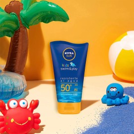 Nivea Protector Solar Swim  Play Locion Piel 150ml Nivea Sun Nio