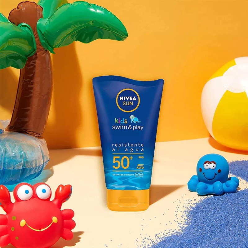 Nivea Protector Solar Swim Play Locion Piel 150ml Nivea Sun