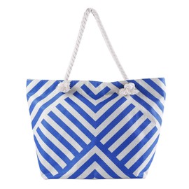 crazy bean Large Beach Bag with Zip Women's Swimming Bag for Travel Summer Shopper Shoulder Bag Beach Tote Bag, a