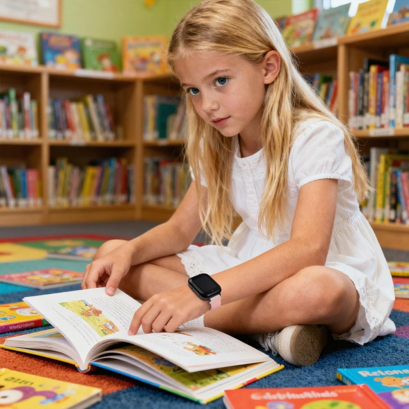 NewJourney Kids Nylon Bands Compatible with Bark Watch, Breathable Hook&Loop