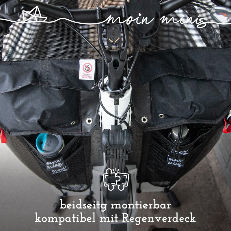 moin minis Rear Luggage Net for Urban Arrow Family Cargo