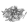 RATCHROLL 50 Pcs Open End Large Flange Blind Rivets 4mm