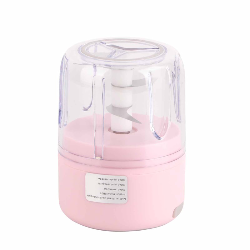 Mini Garlic Chopper Stainless Steel Blade Food Grade Strong Power