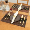 Winknowl Placemats, Set of 8 Heat Resistant Stain Resistant Non-Slip