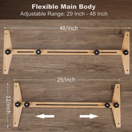 Stair TreadTemplate Tool,Stair Tread Jig Stair Tread Gauge Stair Tread Template Tool Wooden Stair Tread Template Tool, Stair Tread Jig, Stair Tread Gauge and Shelf Layout Tool