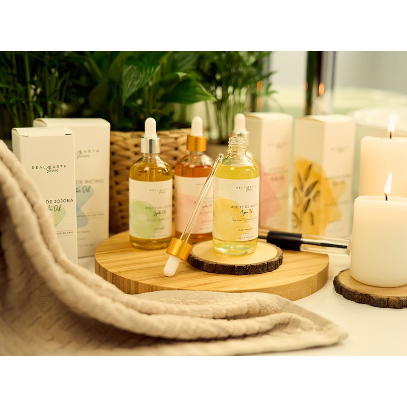 Real Earth Stories Argan Oil and Naturally Cold Pressed for