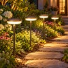 Solar Swaying Pathway Lights for Yard & Garden – Warm