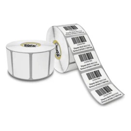 Etiqueta Térmica Mate 38x25 mm 1.5x1 1000 Pzas Blancas Ribetec Para Impresora                                                                         