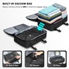 SUOCO Travel Vacuum Backpack with Portable Electric Pump, 45L Carry