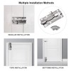 4 Small Bolt Lock, Door Bolt Barrel Sliding Latch Lock