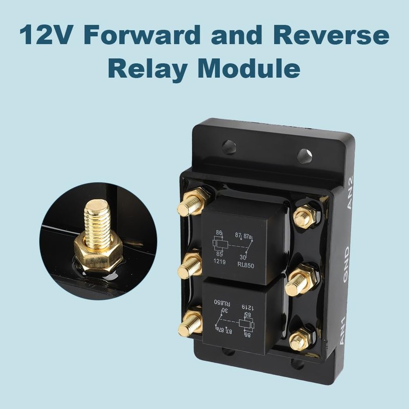 VANJING Forward and Reverse Relay Module Compatible with Tarp Motor,
