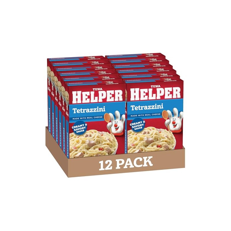 Tuna Helper Tetrazzini Pasta, 7.3 Ounces, 12 per Case