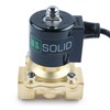 U.S. Solid 3/4" Brass Electric Solenoid Valve Underwater 110V AC
