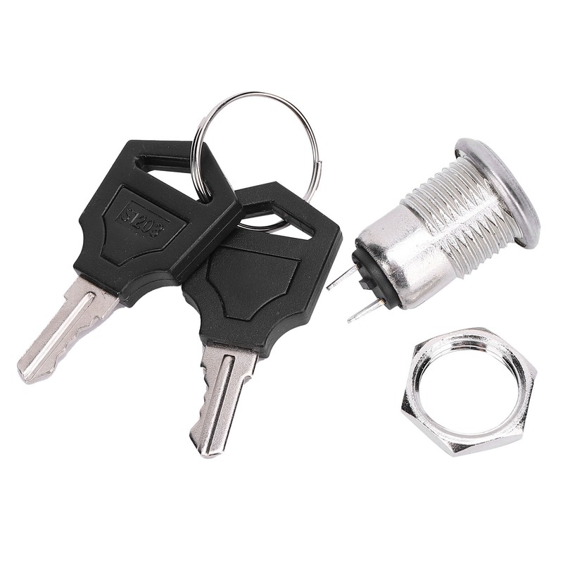 10Pcs Key Switch OFF-ON Double Pull Car Modification Short Power