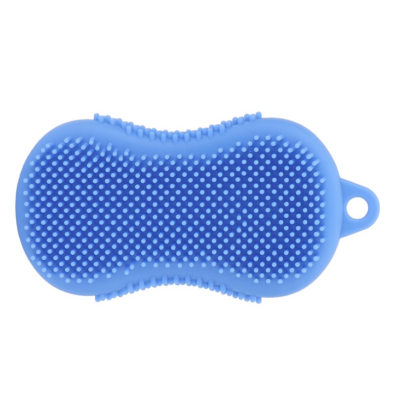 Silicone Bath Brush Men Women Soft Double Sided Exfoliating Massage