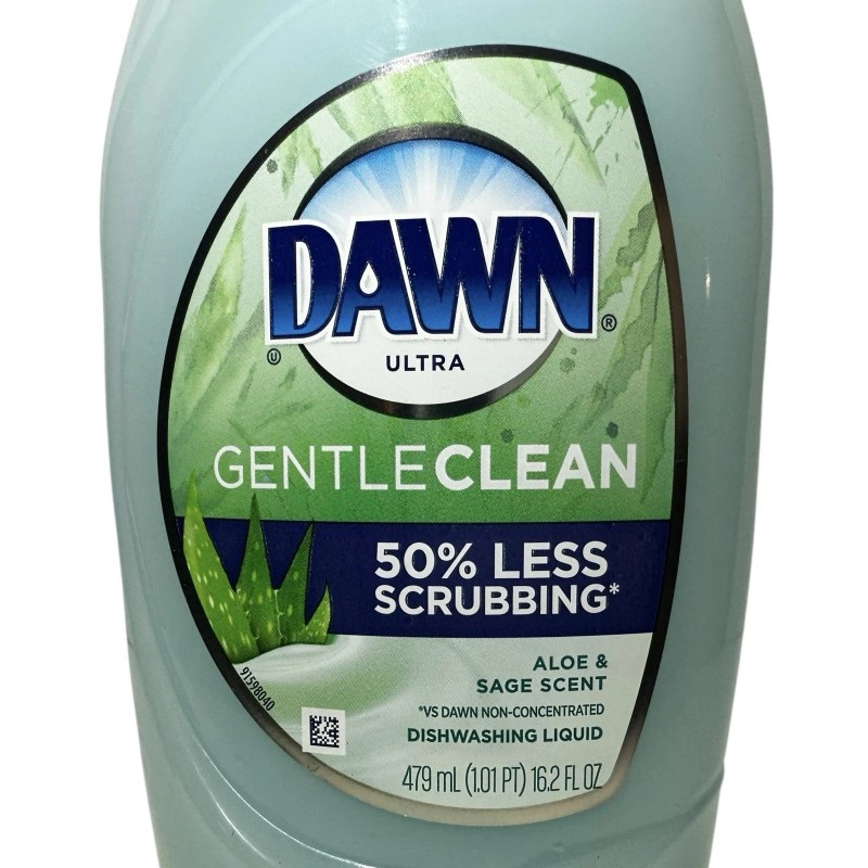 Dawn Ultra Gentle Clean Aloe & Sage Scent Dishwashing Liquid