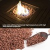1.5 Lb Red Lava Rocks for Plants Decorative Landscaping 1/2"
