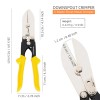 Winholder 5 Blade Crimper For Stove Pipe Duct HVAC Gutter