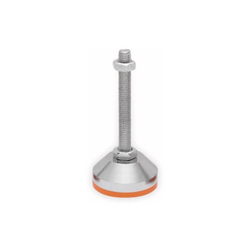 Machine Foot, Adjustable Foot, Diameter 60 x 136 mm, M12,