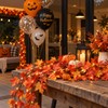 12 Pack Autumn Fall Leaf Garland, 84ft Hanging Fall Vines