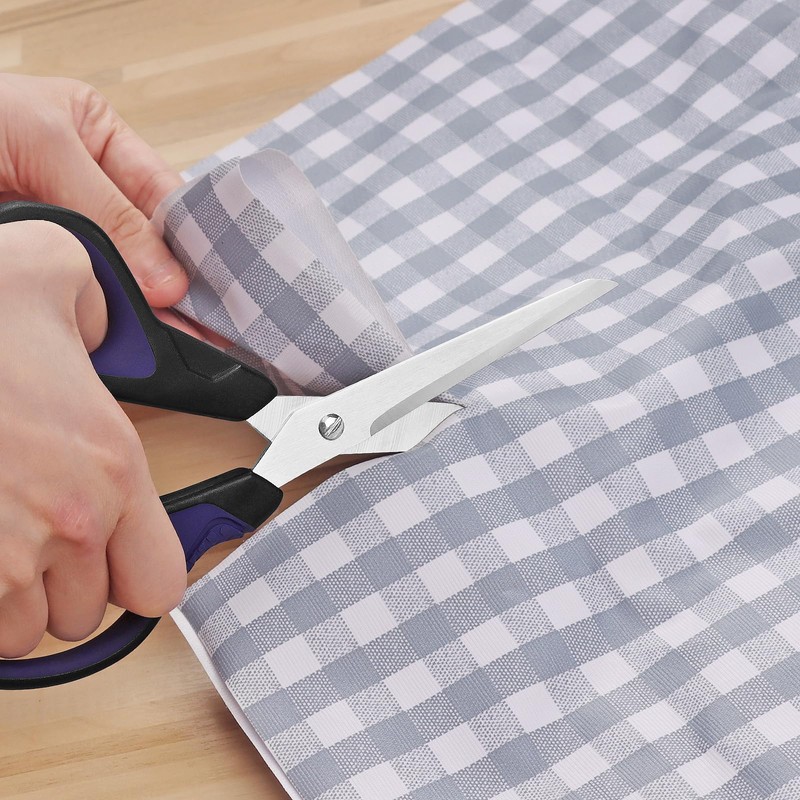 Uaugulft Scissors Stainless Steel Professional Scissors Multi-Purpose Scissors with Soft