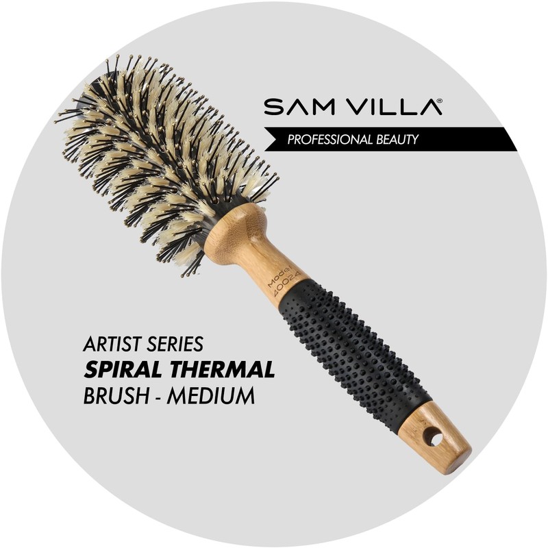 Sam Villa Artist Series Nylon & Boar Bristle Hair Brush