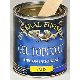 General Finishes Oil Based Gel Topcoat, 1 Gallon, Satin