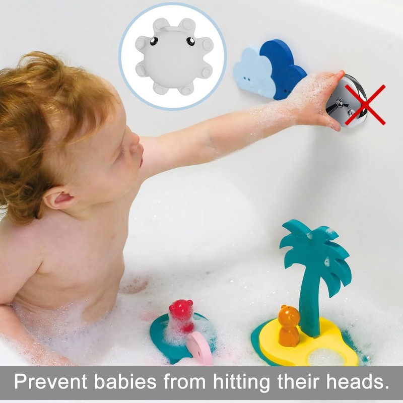 Bathtub Overflow Drain Cover - Silicone Bath Tub Drain Cover,