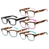 Eyekepper Stylish Reading Glasses for Women 5-Pack Mixed Color +