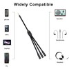 Xilaghy 3.5mm Headphone Splitter 1 to 3-Ways 3.5mm (1/8") TRRS