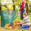 GreatBuddy 72 Gallon Reusable Yard Waste Bag, Heavy Duty, Upright