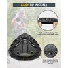Extra Large Bicycle Seat Covers, 2-Pack, Black