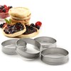 Norpro 3776 - Juego de 4 anillos para muffin ingleses,