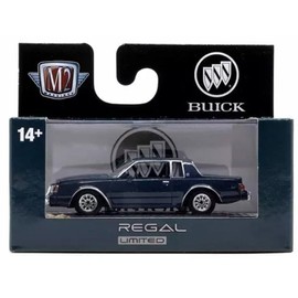 M2 MACHINES 1/64 Auto-Thentics Release 96 1987 BUICK REGAL LIMITED M2 1:64 Scale Auto Sensics Release 96 "1987 Buick Legal Limited"