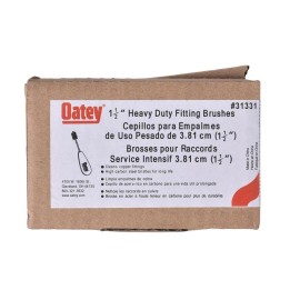 Oatey 31331 1-1/2" Fitting Brush Heavy Duty Handle Cleaning Tool