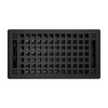 Madelyn Carter Contemporary Artisan Style Vent Cover, Solid Cast Steel