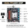 DollaTek 2.1 Channel Bluetooth Amplifier Board 220W×2+350W 12V-38V Audio Power