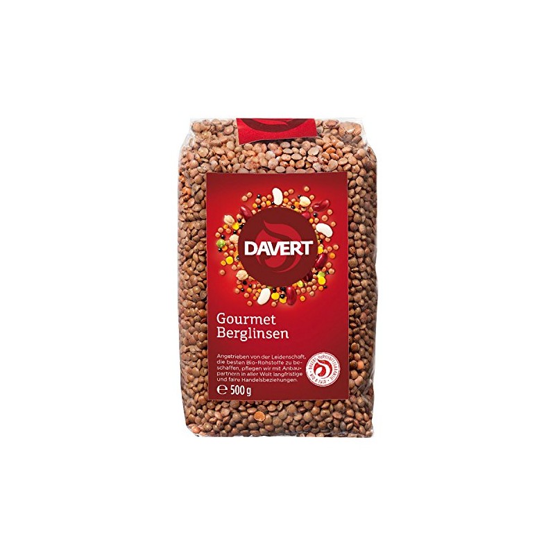 Davert Mountain Lenses (500 g) - Organic