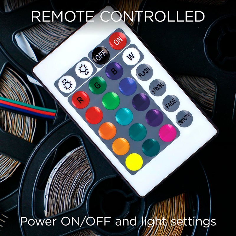 Integral LED 5m RGB Strip Light, WiFi & Smart App