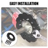 URLWALL Poly Sprocket Guard, CNC Billet Aluminum Sprocket Chain Guard