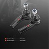 Frankberg 2 x Tie Rod End Front Axle Compatible with