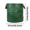 Yard Waste Bags/Fallen leaf bag, 72 Gallon Collapsible Garden Leaf