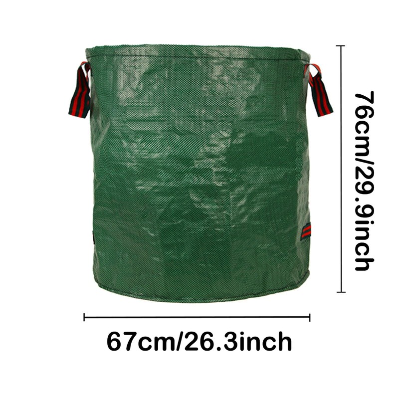 Yard Waste Bags/Fallen leaf bag, 72 Gallon Collapsible Garden Leaf