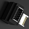 tunghey 2Pack 90 Degree USB Type E Adapter, Up Angle