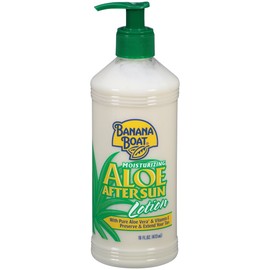 Banana Boat Aloe After Sun Lotion Pump 16 Ounce (473ml) (6 Pack)