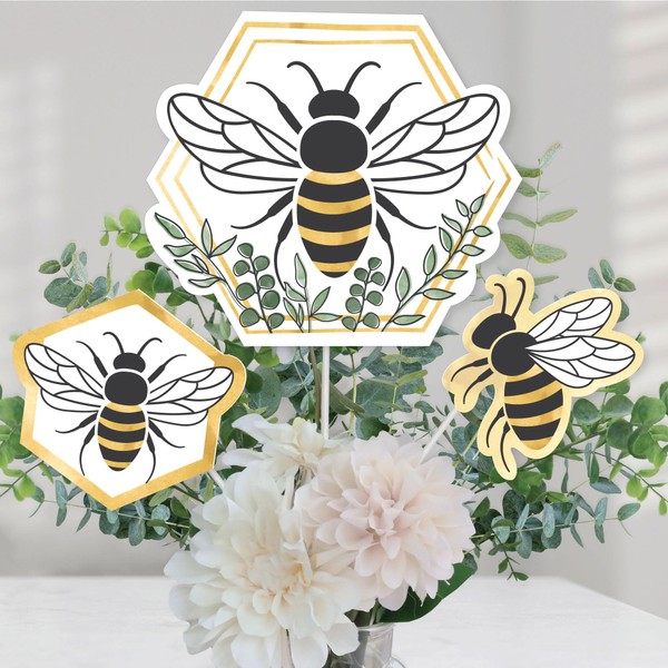 Big Dot of Happiness Little Bumblebee - Bee Baby Shower